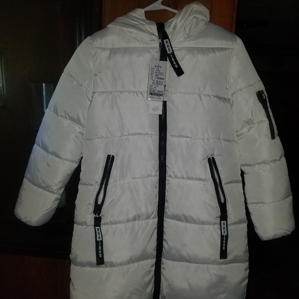 White Winter Jacket (NBA/DISNEY)